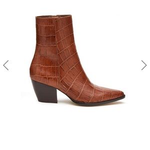 Matisse caty brown croc bootie - new never worn